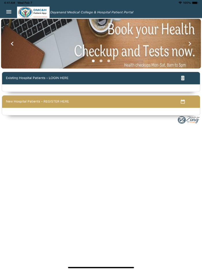 Patient Portal DMC Hospital