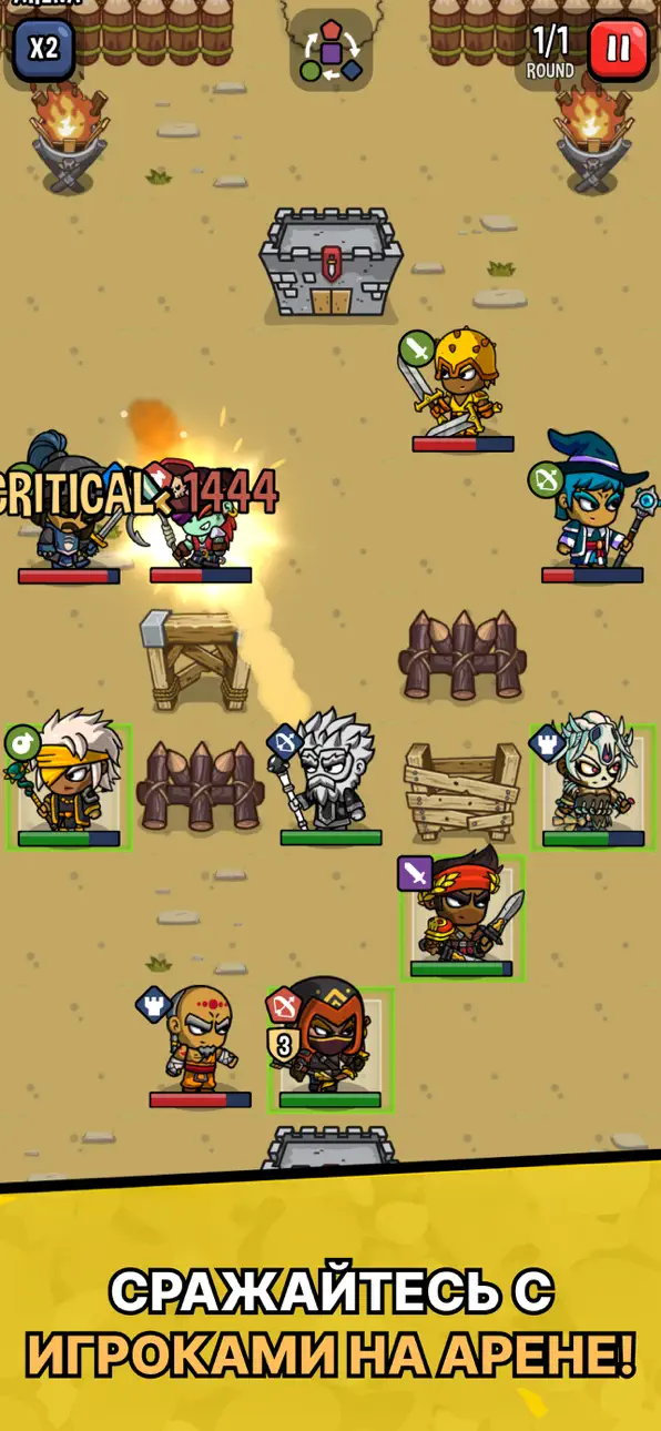 Heroes & Dragons: Tactical RPG Hack screenshot 3 - iOS game interface