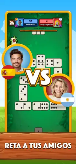 Captura de pantalla de Dominó Clásico En Español en iPhone 2