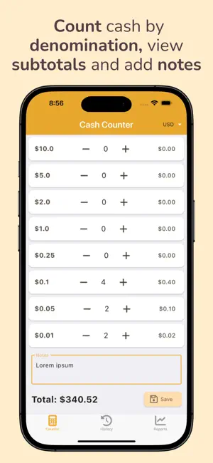 NCash Counter screenshot 3