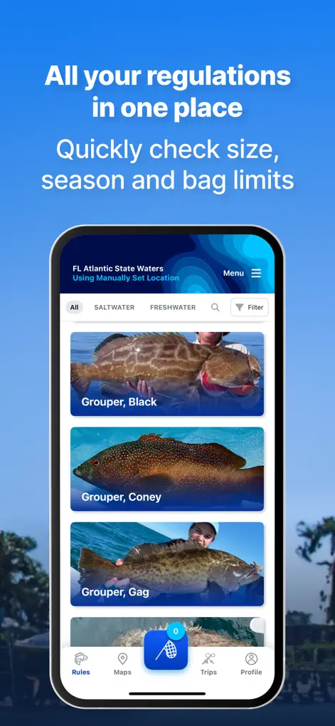 Fish Rules: Local Fishing Laws - Sports App | MWM