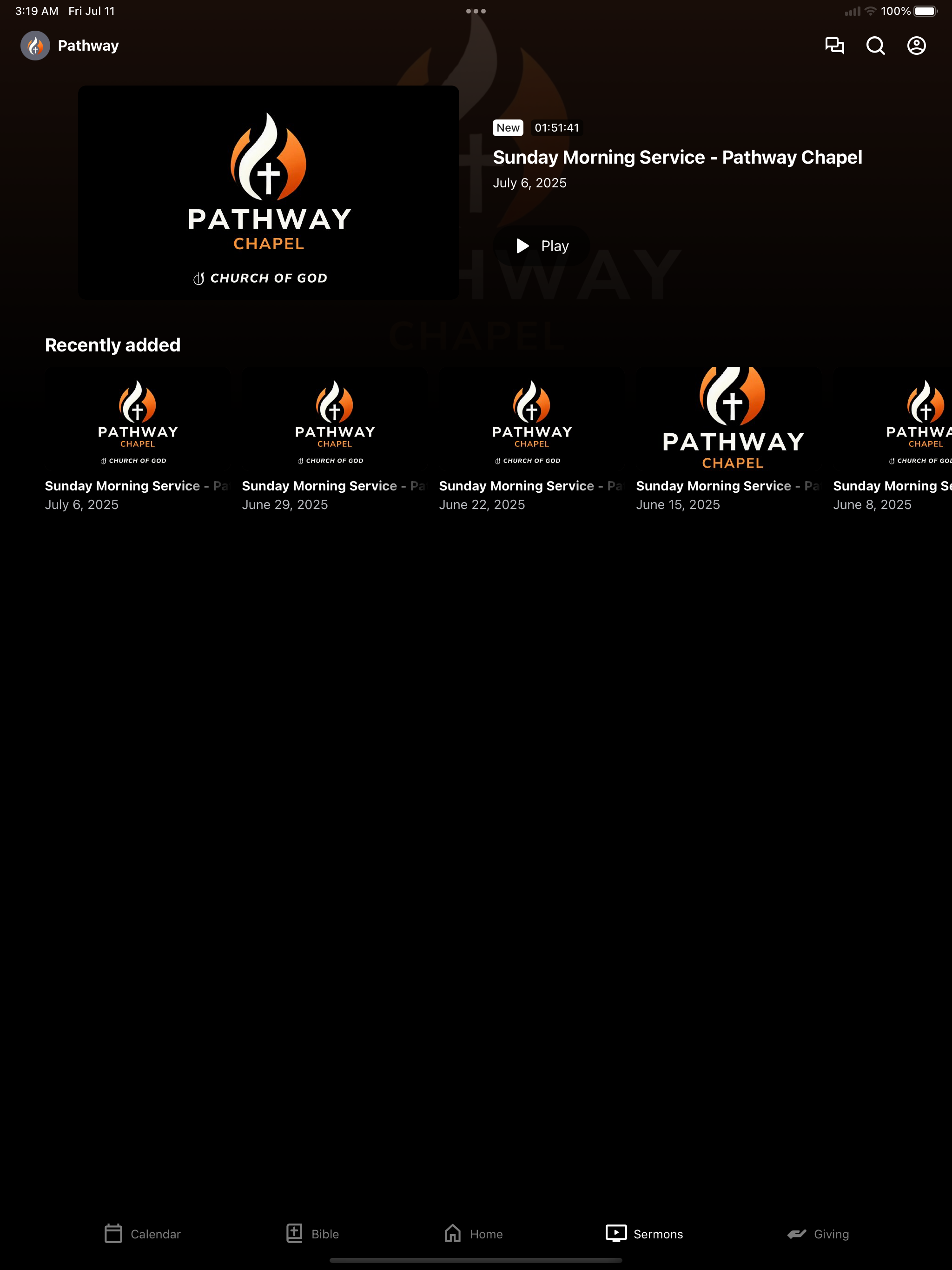 King Pathway Chapel screenshot 6