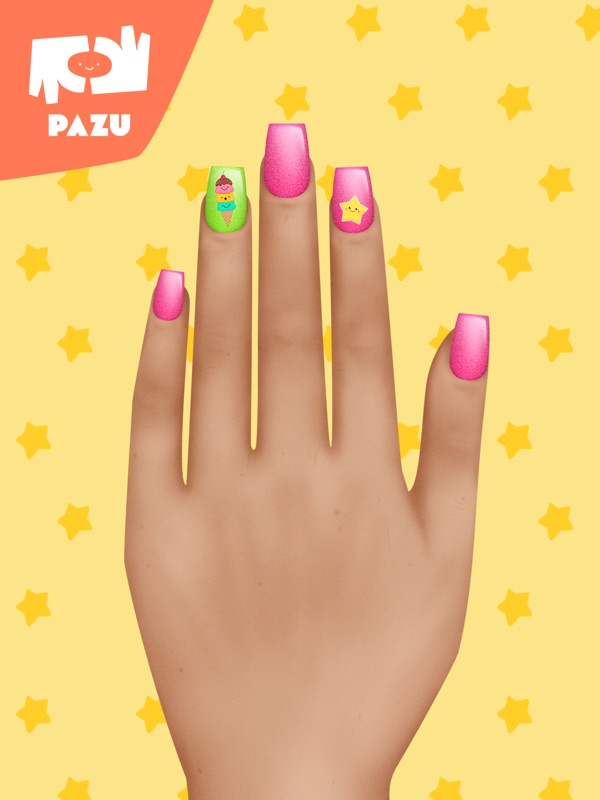 Girls Nail Salon - Kids Games screenshot 12