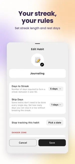 Habit Tracker - Habit Streaks screenshot 3