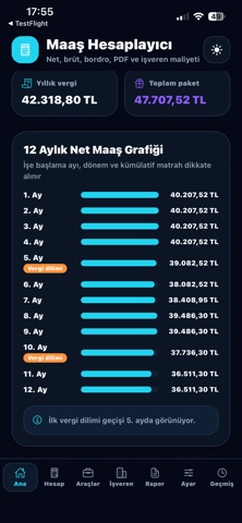MAAŞ HESAPLAYICI iPhone screenshot