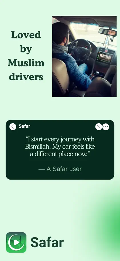 Safar: Muslim Car Widgets ekran görüntüsü 4 / 6