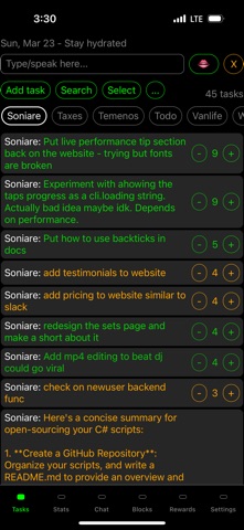 AI Daily Task Assistant Scythe Screenshot 1 of 6