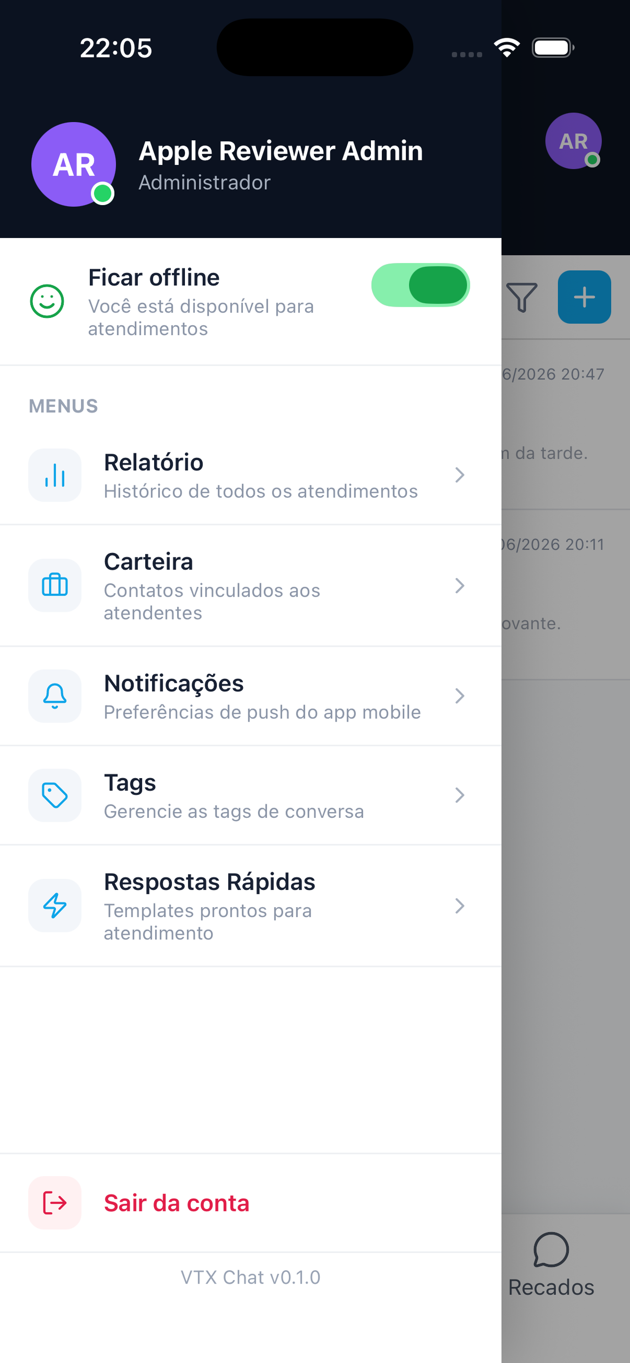 VTX Chat screenshot 7