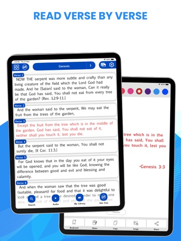Amplified Bible iPad screenshot