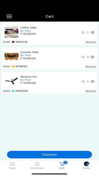 ShowcaseByTrezi Screenshot