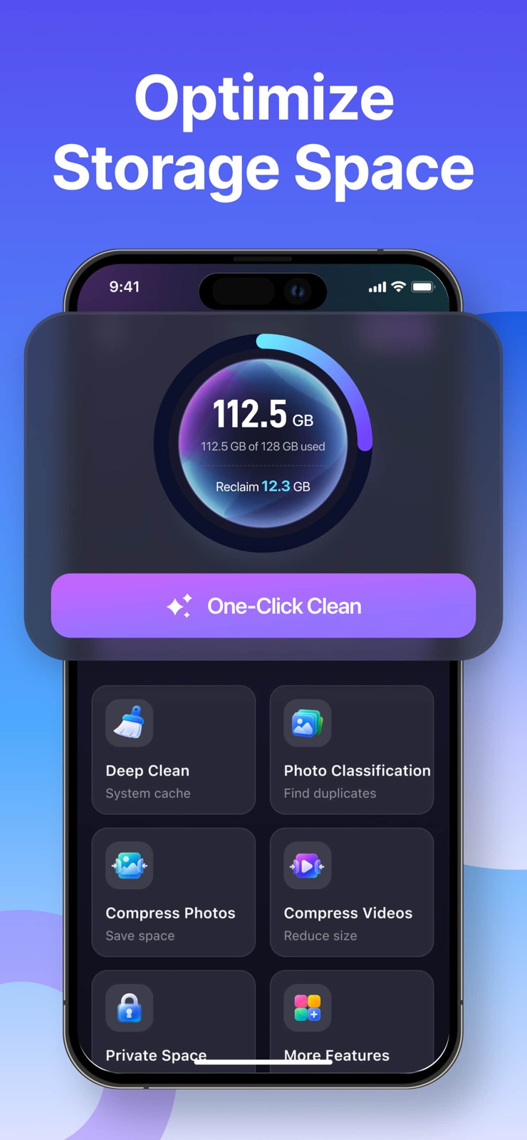 PurifyCleaner: Safe Cleanup iphone screenshot 1
