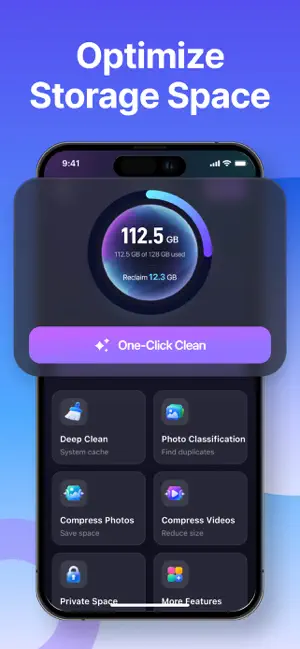 PurifyCleaner: Safe Cleanup screenshot 1