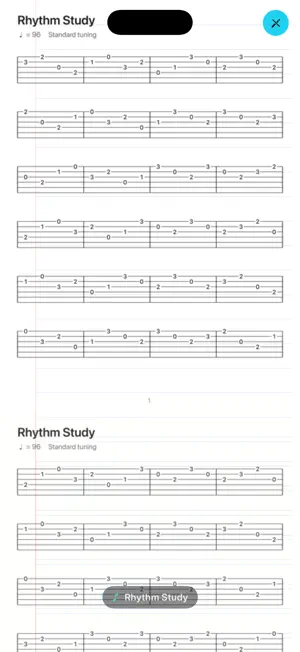 Flowy: Tab & Sheet Player screenshot 4