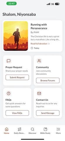 PHM Devotional screenshot