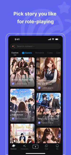 Costune screenshot 2