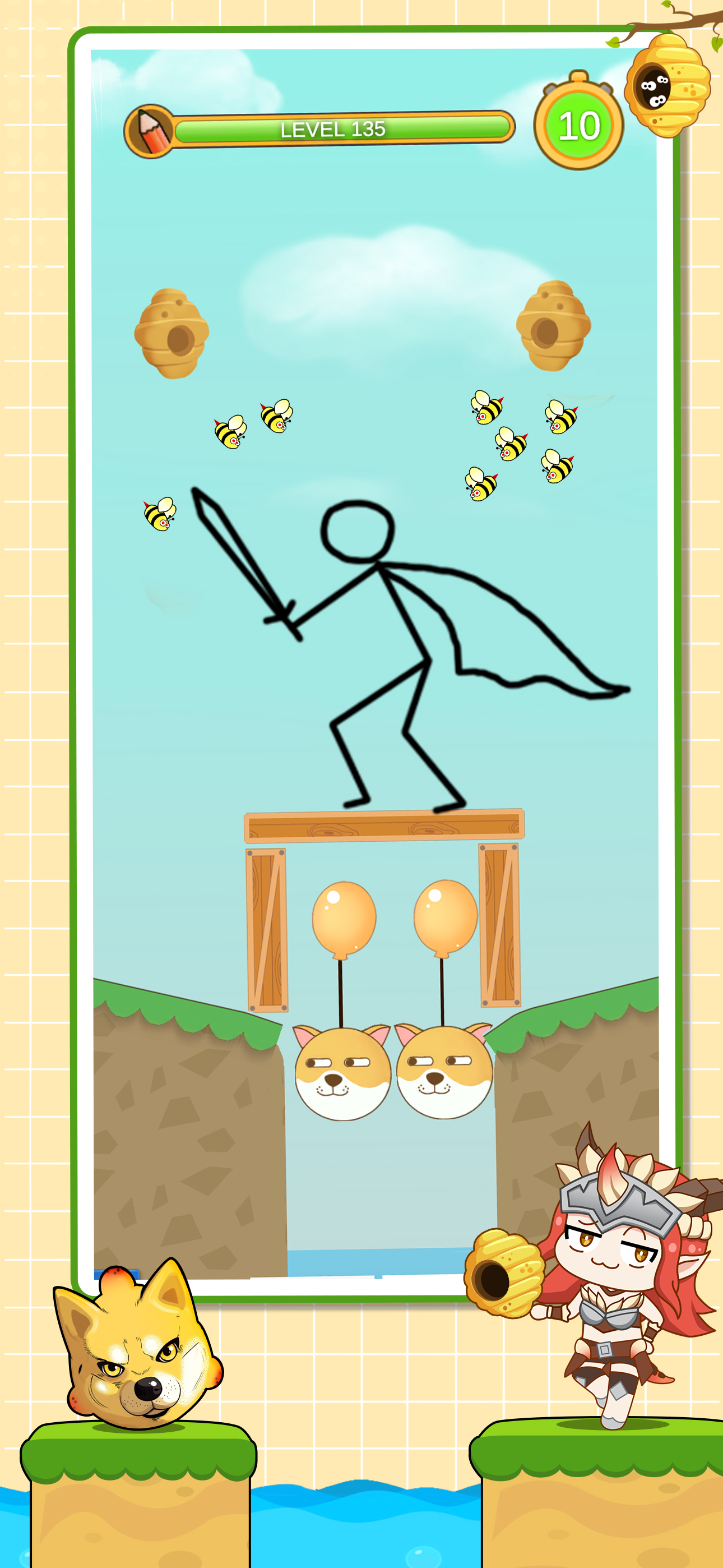 Hero Clash：Save the Puppy