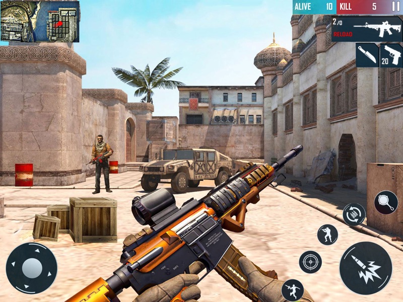 FPS Commando Shooter: City War screenshot 8