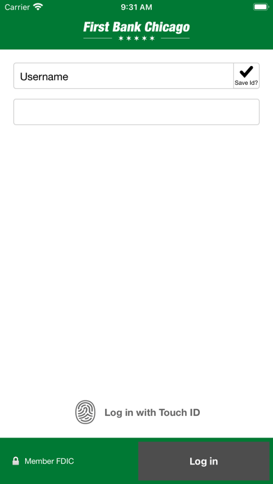 First Bank Chicago Business Screenshot