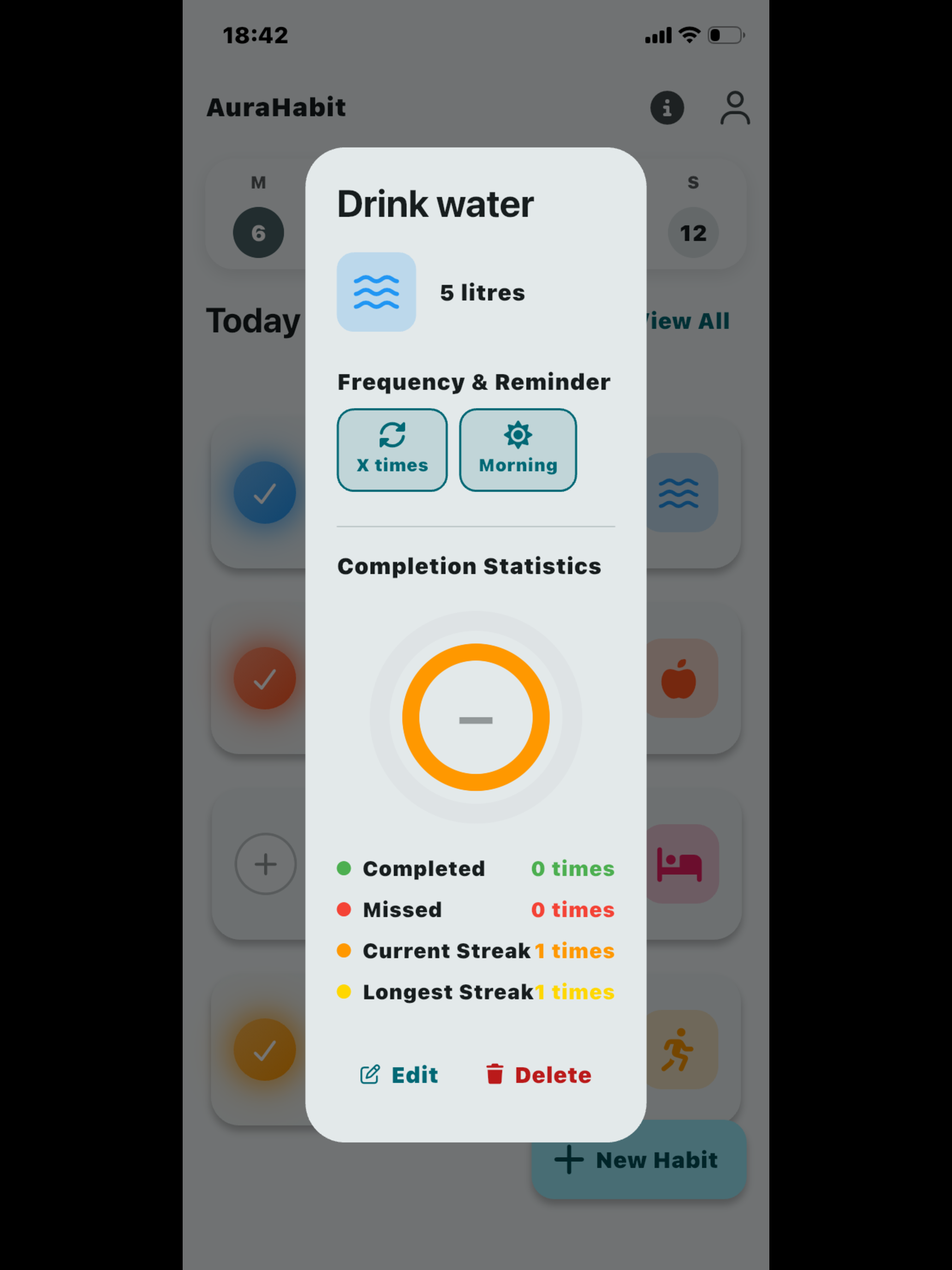 AuraHabit: Habits and Goals screenshot 7