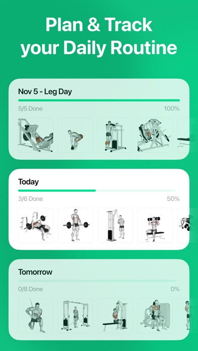 Workout Planner - Gym Tracker Screenshot