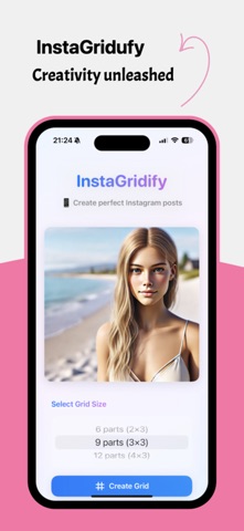 InstaGridify screenshot