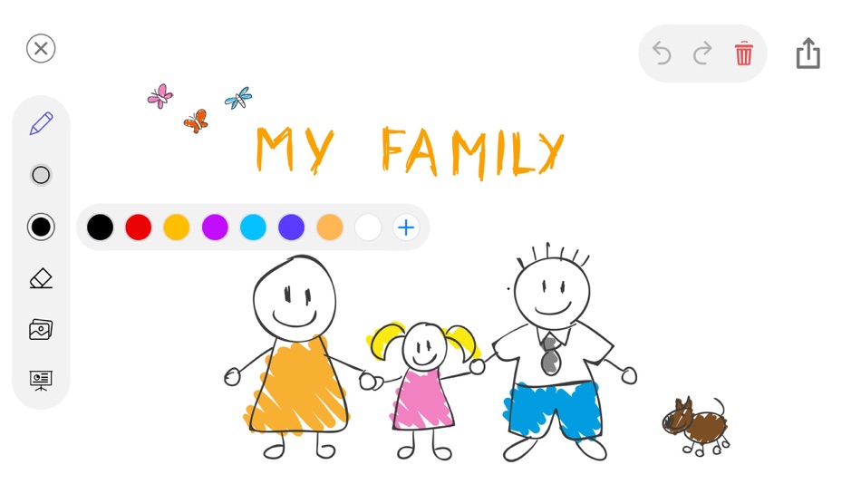 #1. Whiteboard Simple Drawing app (iOS) 由: Rakesh Kumar