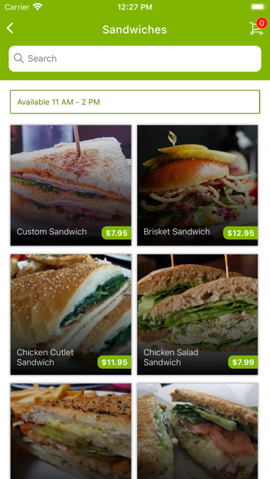 Hudson Greene Market Screenshot