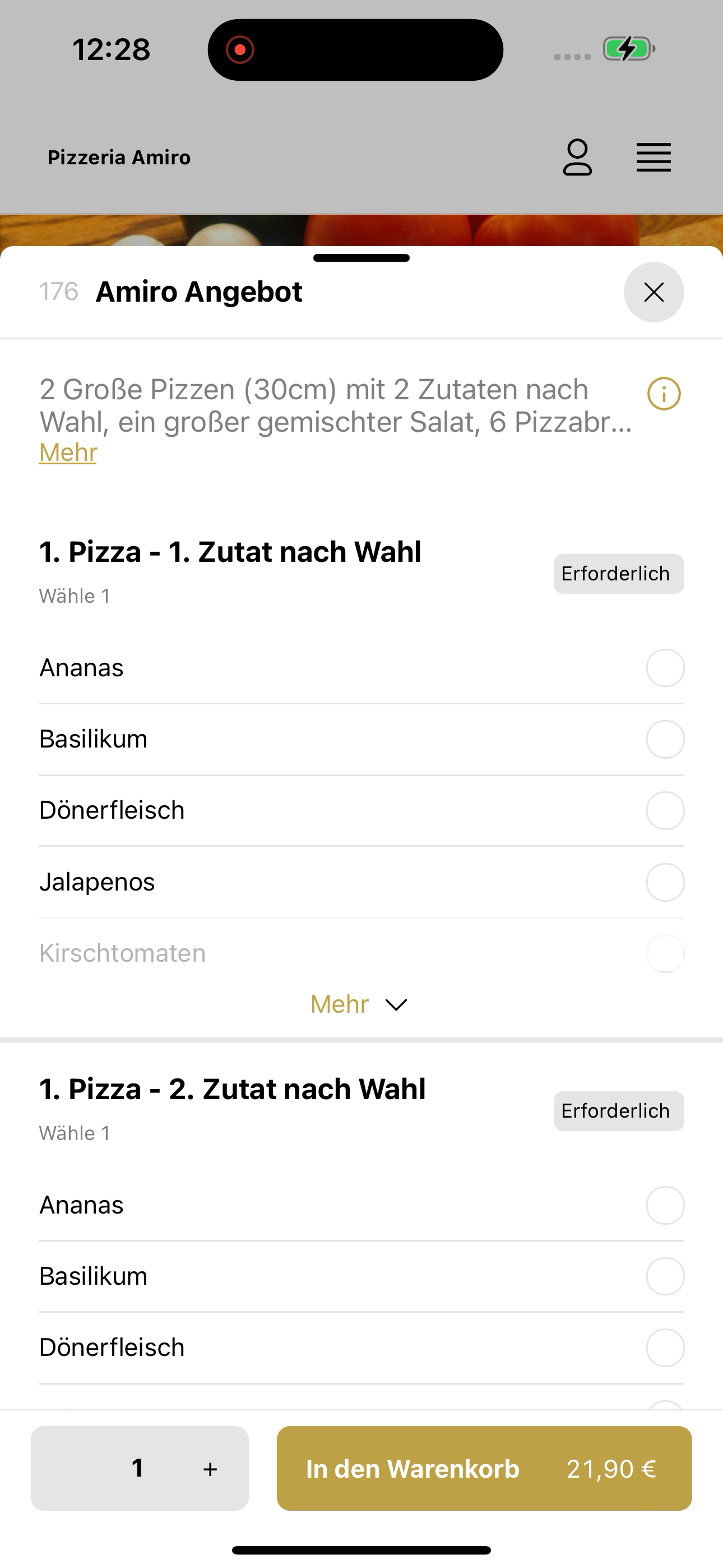 Pizzeria Amiro screenshot 4