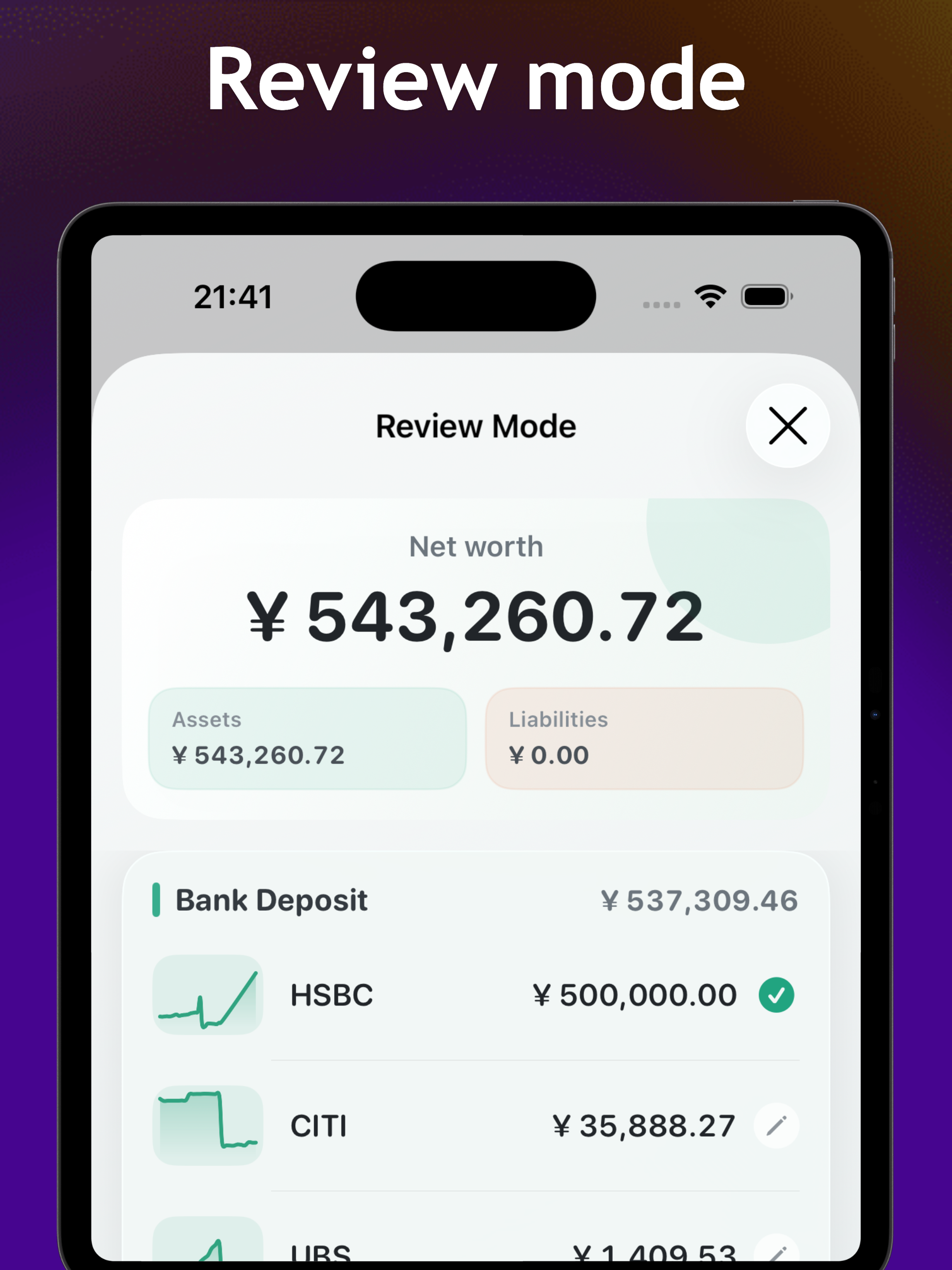 Balx - Assets & Liabilities screenshot 13