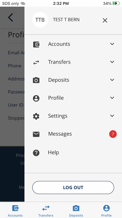 State Bank of Bern iPhone screenshot 5 - Finance app