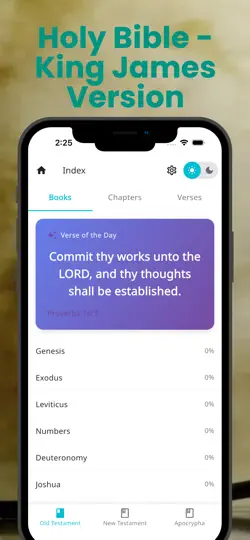 Holy Bible KJV – Offline iPhone Screenshot 5