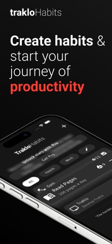 Traklo - Productivity Tracker screenshot