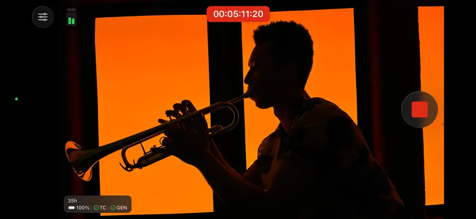 Screenshot von Final Cut Camera auf dem iPhone 4
