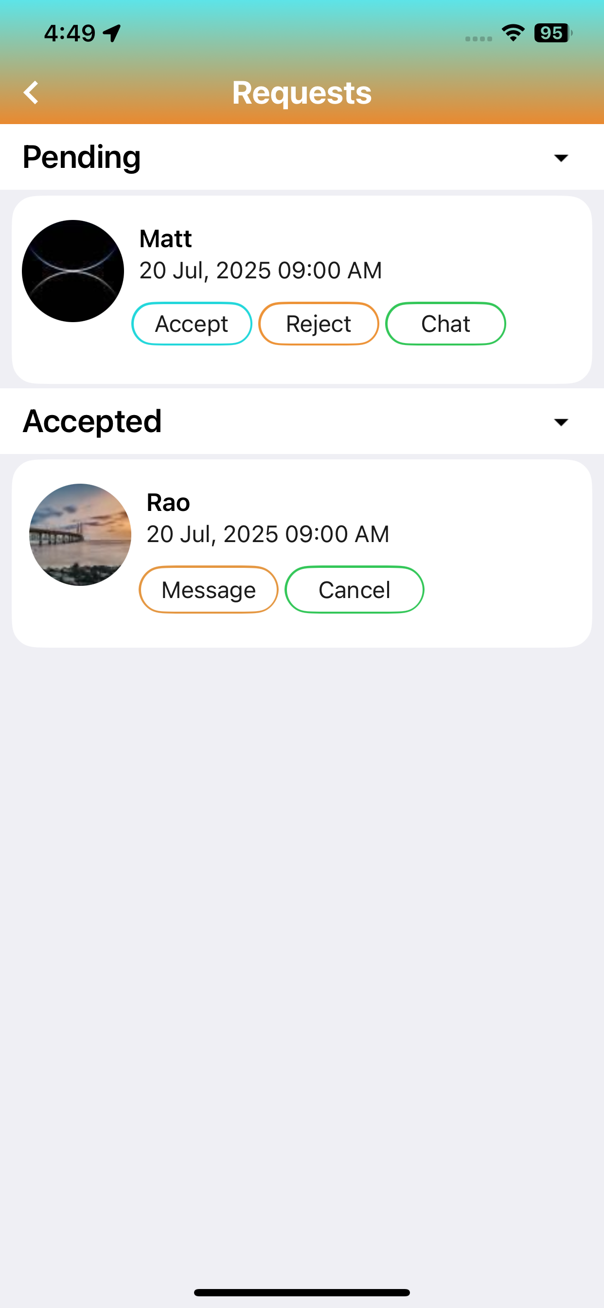 Play with Me App