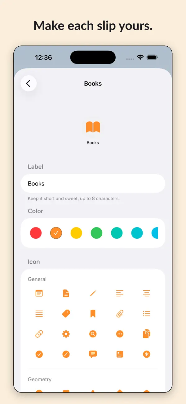 Screenshot #3 pour Slips - Quick Notes