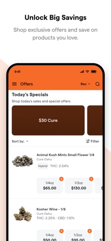 Cure Oahu iPhone screenshot