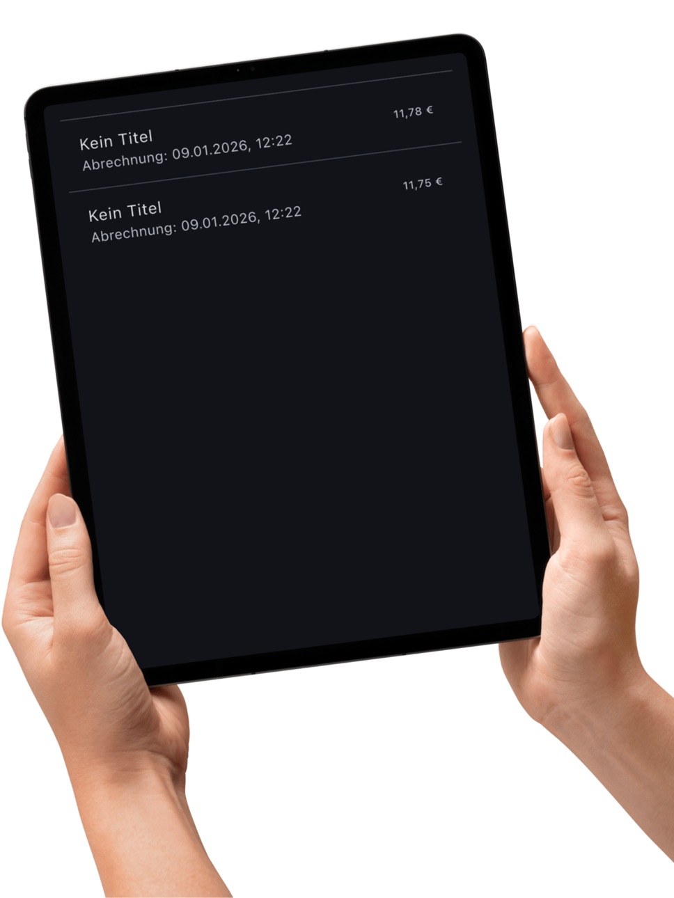 iPad screenshot