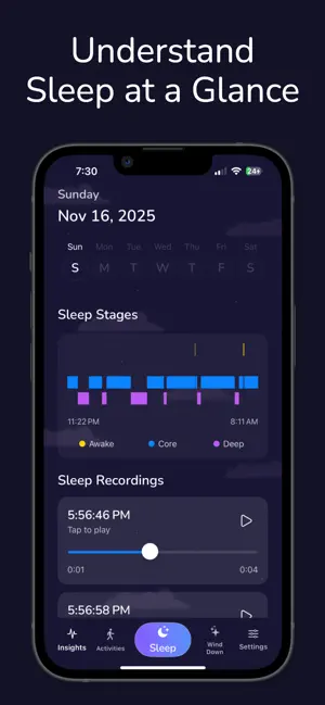 Sleepaholic - Sleep Tracker screenshot 4