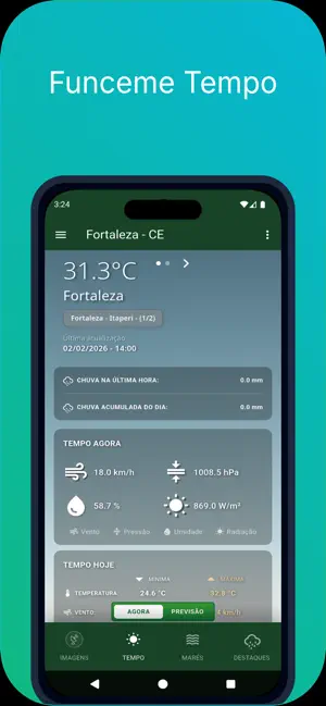 Funceme Tempo iPhone screenshot 2