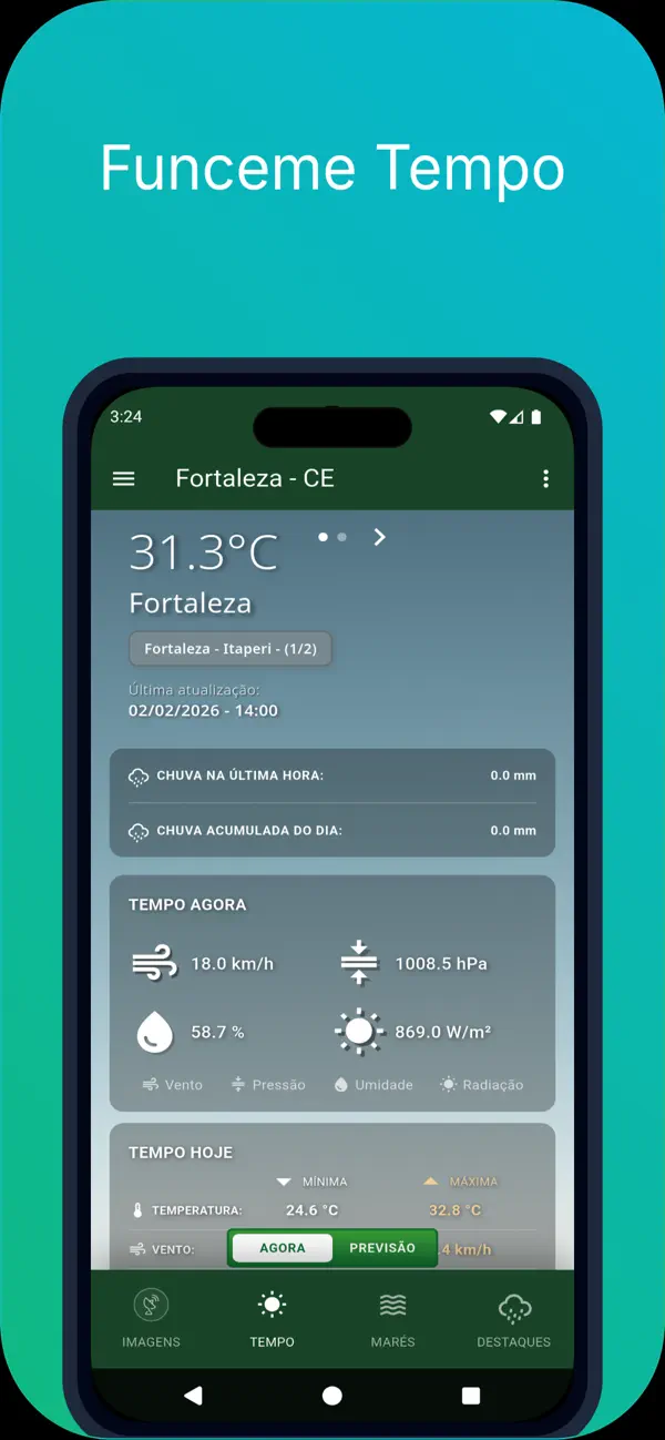 Screenshot #2 pour Funceme Tempo