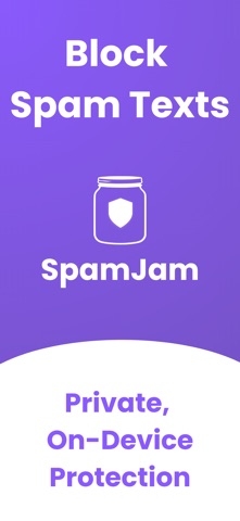 SpamJam: Spam Text Blocker Screenshot 1 of 5