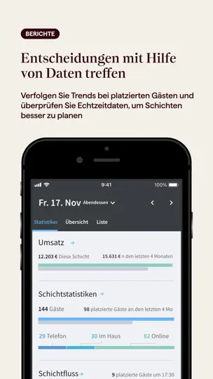 Screenshot von OpenTable Für Restaurants auf dem iPhone 3
