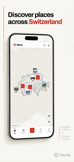 Swiss Wandr screenshot 1
