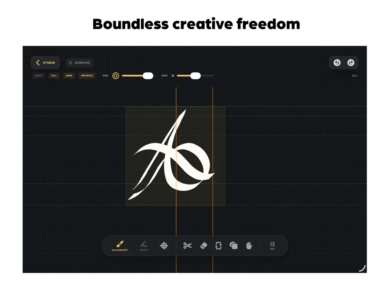 Screenshot #4 pour Handglovery: Font Designer