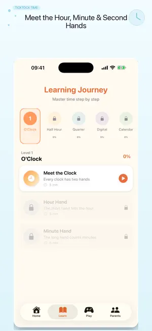 TickTock Time Kids Clock screenshot 3