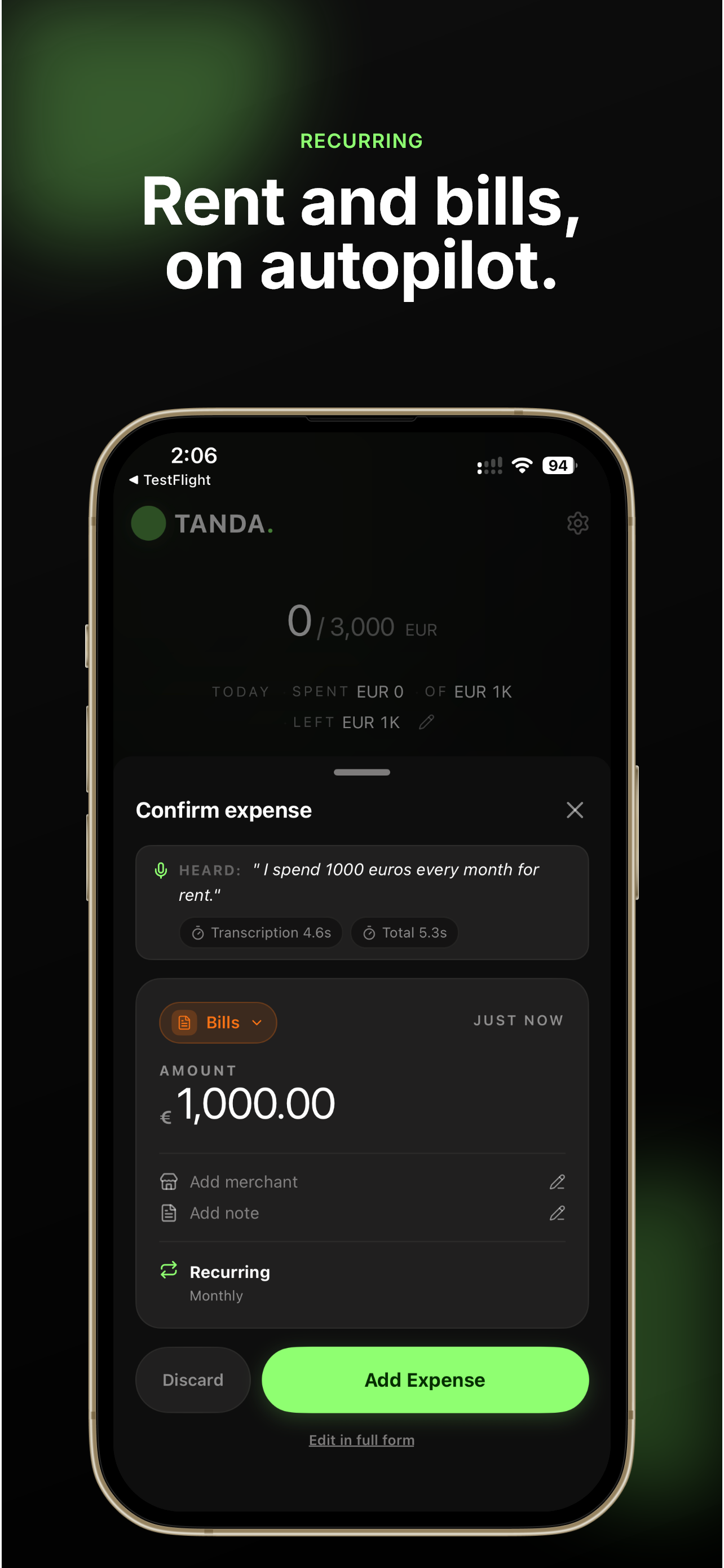 Tanda: Voice Money screenshot 6