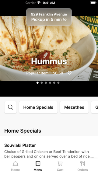 Alpha Omega Grill & Bakery iPhone screenshot 2 - Food & Drink app