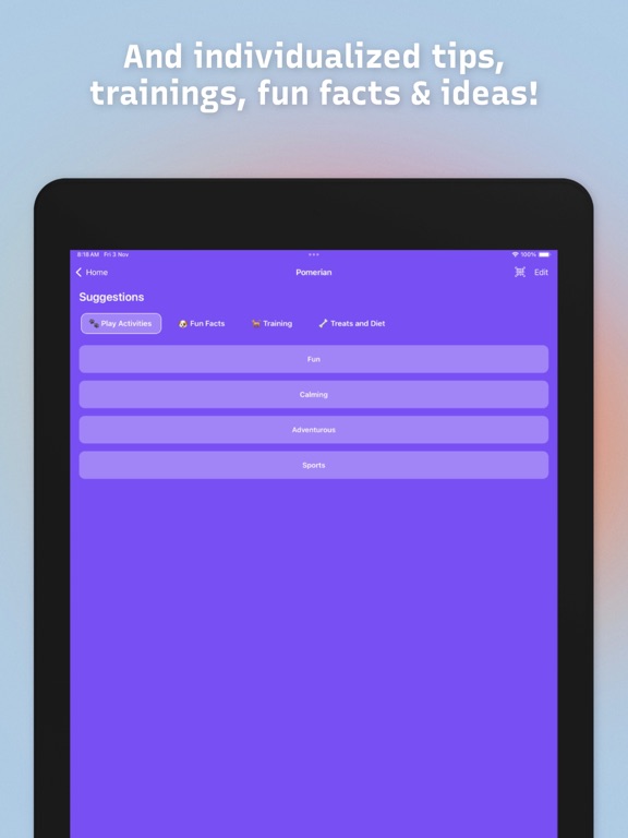 AstroPaws: The Pet App iPad screenshot 4 - Lifestyle app