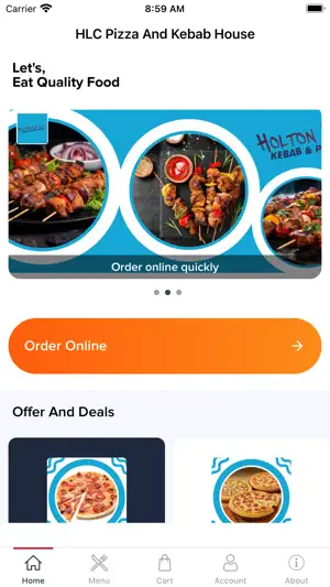HLC Pizza & Kebab House screenshot 1