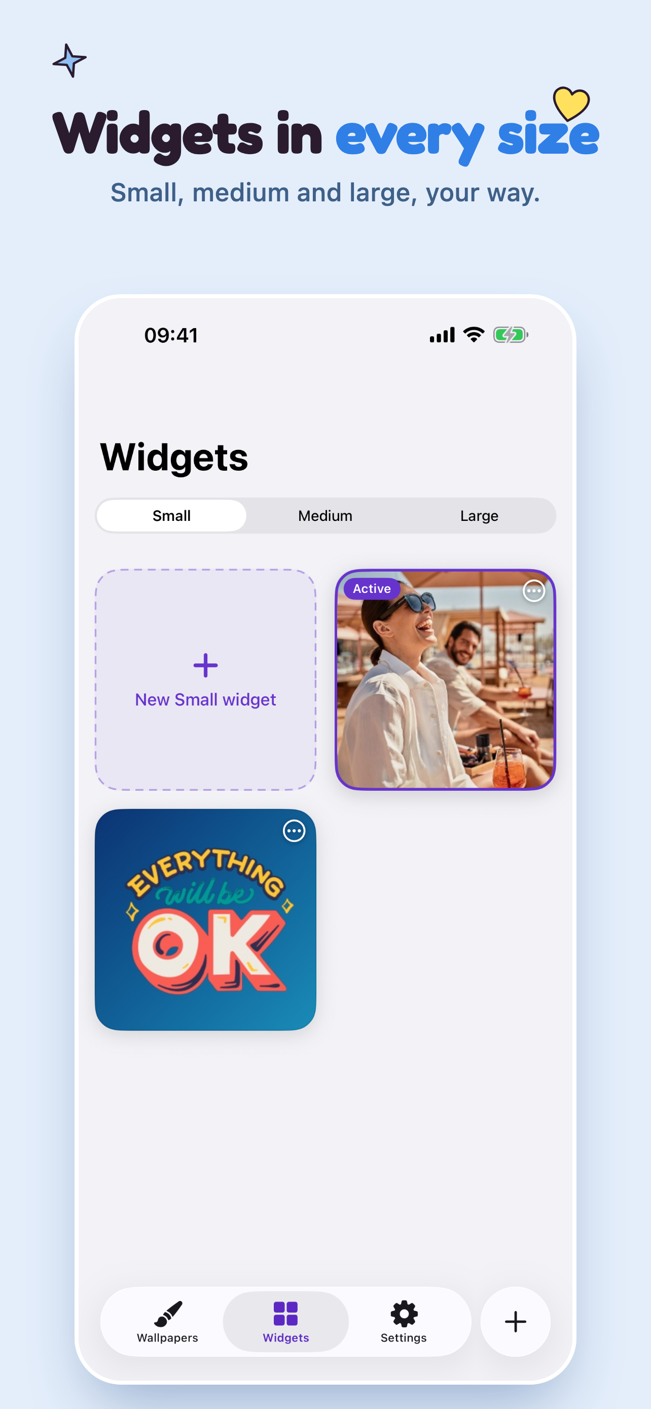 Wallpaper & Widget Maker Linen screenshot 3